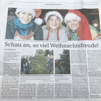 Nordkurier vom 09.12.2019